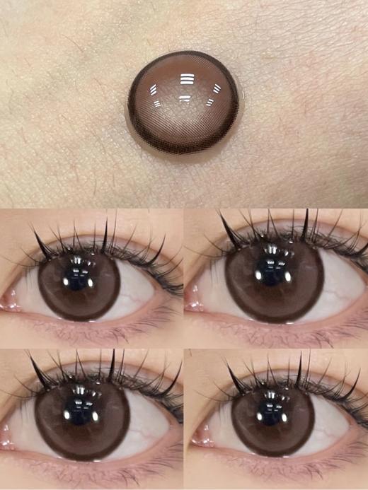 日抛 屁桃桃 kikicon 14.5mm 10片 含硅水凝胶 日抛无售后【1盒1个度数 不同度数拍2盒】 商品图0