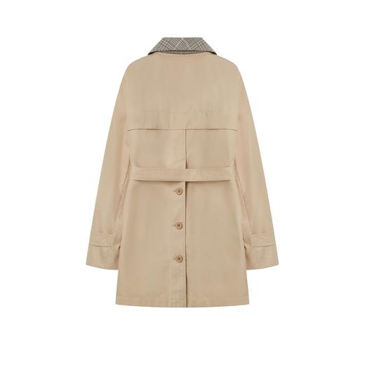 TeenieWeenie小熊中长款风衣外套宽松韩版显瘦女装2022年春夏新款TTJT221204T 商品图1