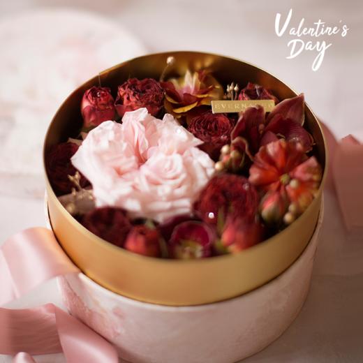 情人节限定「红粉佳人」花盒 商品图0