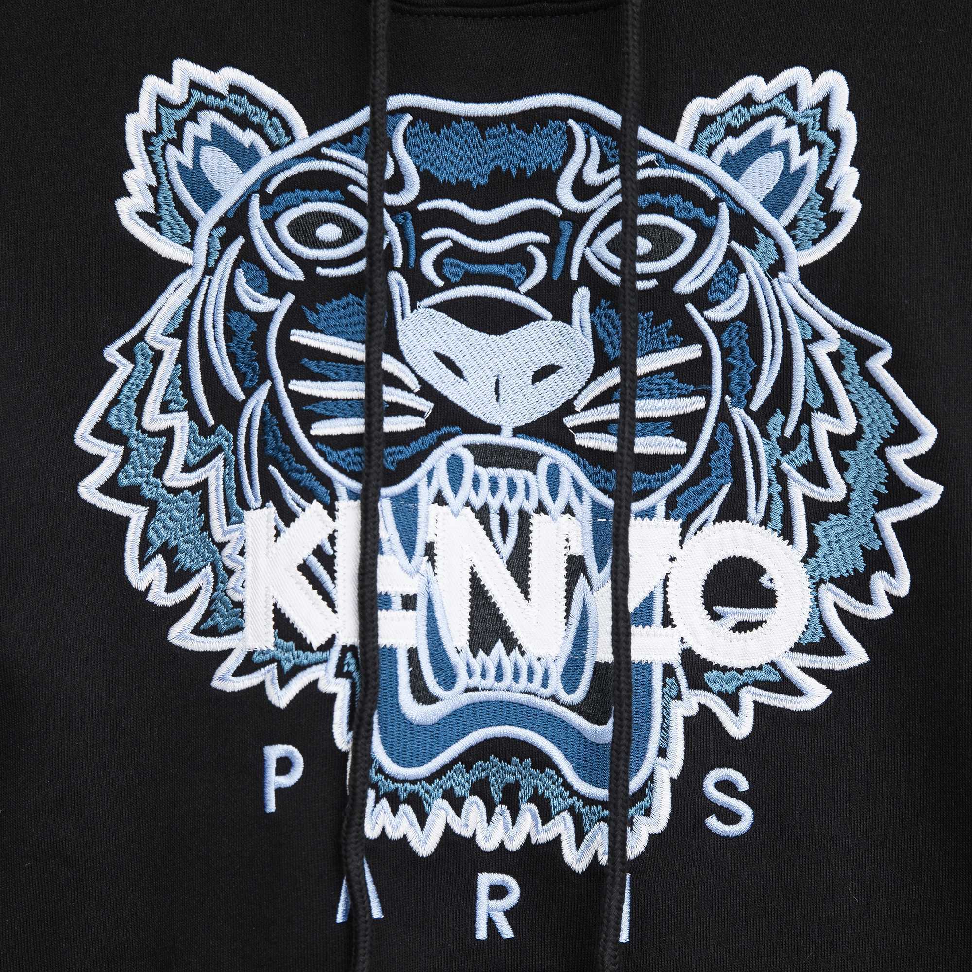 点此购买 4色虎年kenzo男女虎头刺绣连帽卫衣 ll 212532