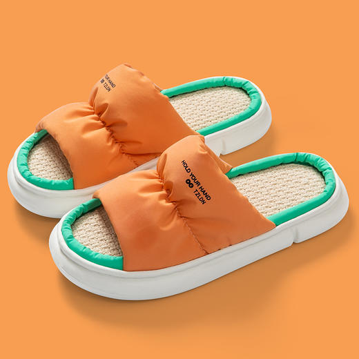 始源防雨布亚麻拖2784（偏小一码） 商品图3