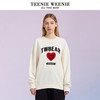 TeenieWeenie小熊圆领套头卫衣短款上衣宽松韩版显瘦女装春夏新款TTMA221201T 商品缩略图0