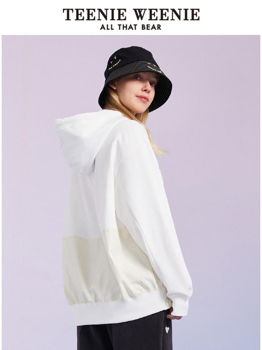 TeenieWeenie小熊连帽套头卫衣宽松韩版显瘦潮女装2022年春夏新款TTMW221203T 商品图1