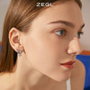 ZEGL设计师小熊耳钉女小众设计感高级耳环小巧精致925银针耳饰品 商品缩略图3