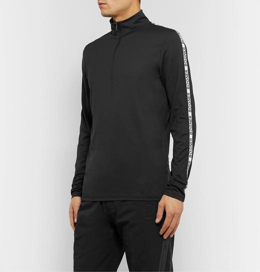 Bogner - LINO Baser Layer with Bogner Logo Sleeves - Black - 男装 - 速干 - 黑色 商品图2