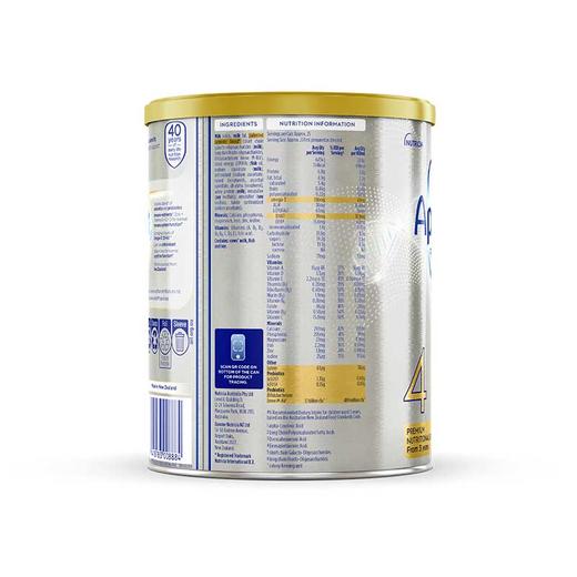 澳洲爱他美白金版婴幼儿奶粉4段 900g 跨境购 商品图1