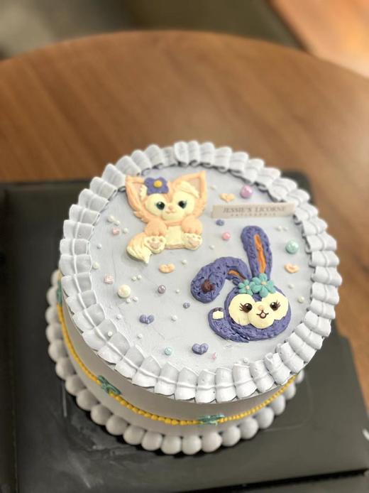 星黛露玲娜贝儿浮雕手绘奶油蛋糕 商品图0