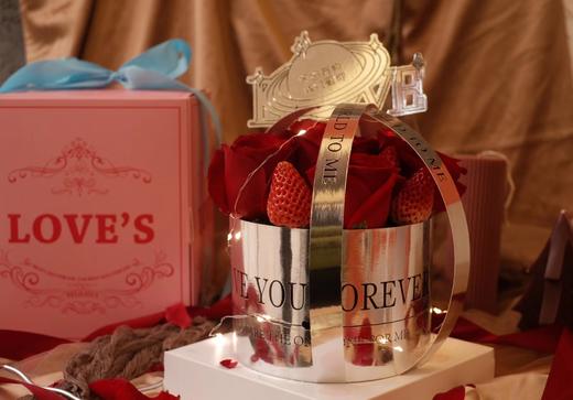 【2022情人节】草莓玫瑰花园 商品图0