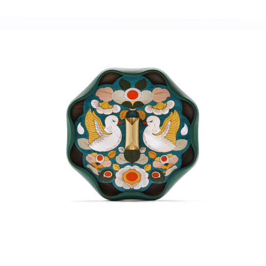 莲叶鸳鸯镜 商品图6