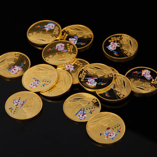 中国冰雪运动项目镀金纪念章套装（共7枚） 商品图12