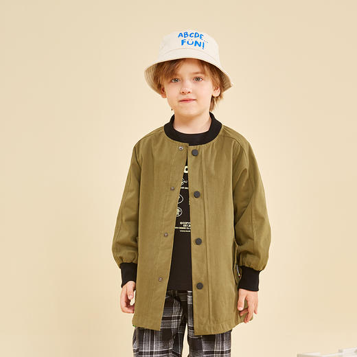 【特价清仓】龙之涵 亲子款全棉风衣 中大童上衣 婴幼儿A类标准 BC 商品图12