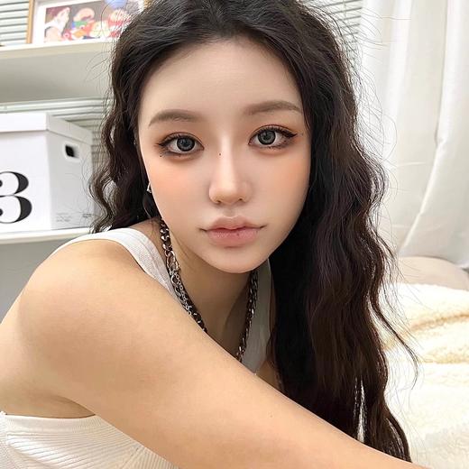 日抛 雪尼尼 kikicon 14.5mm 10片 含硅水凝胶 日抛无售后【1盒1个度数 不同度数拍2盒】 商品图3