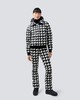 Perfect Moment - Aurora Flare Pant - Print - Houndstooth - Black/Snow White 女装 滑雪裤 黑白色 商品缩略图1