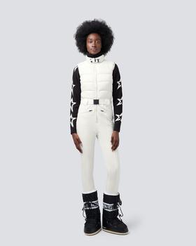 Perfect Moment - Super Star Belted Ski Suit - Snow White 女装 连体滑雪服 白色