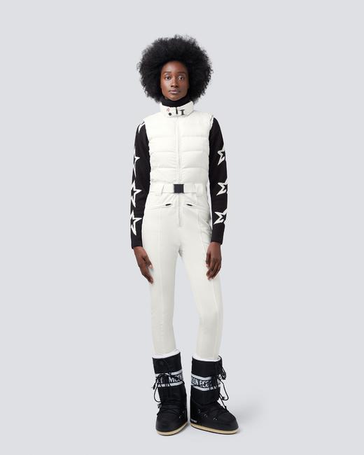 Perfect Moment - Super Star Belted Ski Suit - Snow White 女装 连体滑雪服 白色 商品图0