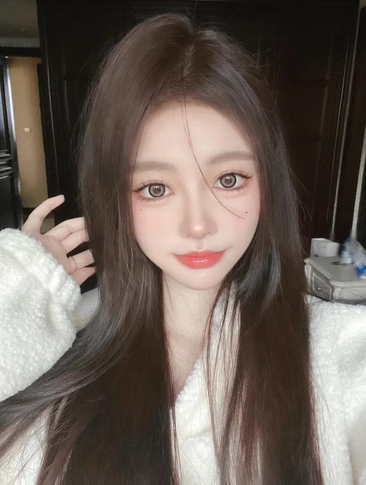 易梦玲同款 花胶奶糕 kikicon 日抛 14.5mm 10片 含硅水凝胶 日抛无售后【1盒1个度数 不同度数拍2盒】 商品图6