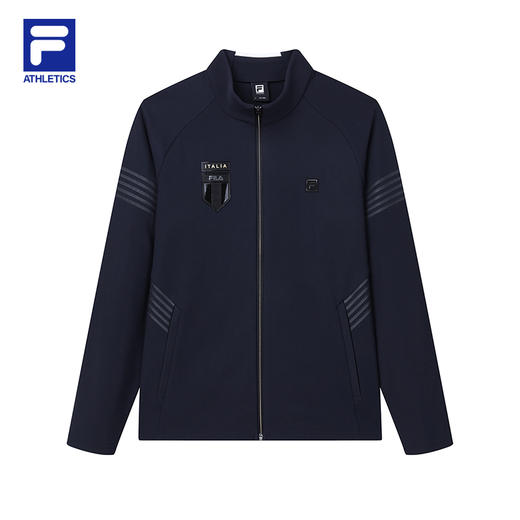 FILA男子运动外套2022年春季新款时尚针织加绒A11M211507F 商品图5