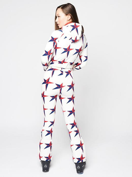 Perfect Moment - Onesie Ski Suit Kids - Star Print 童装 连体滑雪服 黑白色星星 商品图1