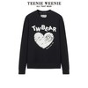 TeenieWeenie小熊圆领套头卫衣宽松韩版显瘦短款上衣女装春夏新款TTMA221202T 商品缩略图4