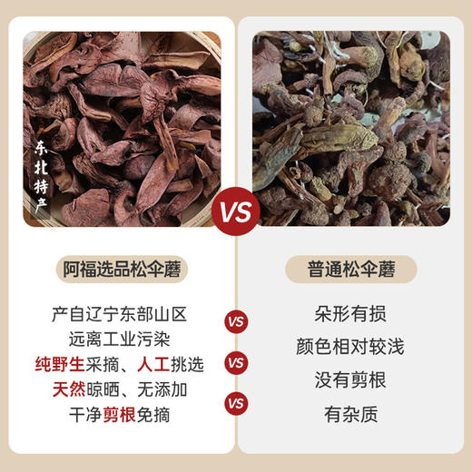 【东北特产 松伞蘑】东北特产 松伞蘑 商品图7