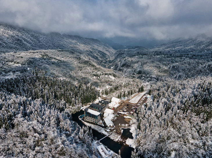 【雅安龙苍沟景区61宽山隐庐温泉度假酒店】399抢景观大床房/双床房