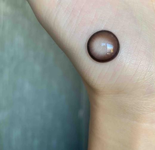 【大直径日抛和年抛双版本】土豆泥KikiCon  | 大直径14.5，着色13.9 | 【一盒10片，多盒购买更划算，选款色板在详情页内！】，巧色美瞳 标准狗狗眼 年抛是doriscon 商品图6