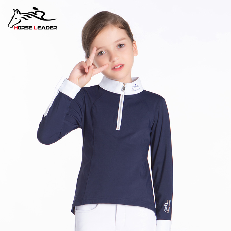 儿童加厚立领拉链长袖T恤-CAH6316