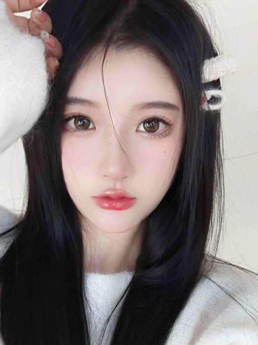 【大直径日抛】杏仁冻 KikiCon  | 大直径14.5，着色14.3  | 【一盒10片，多盒购买更划算，选款色板在详情页内！】，高光渐变琥珀棕色美瞳 商品图4