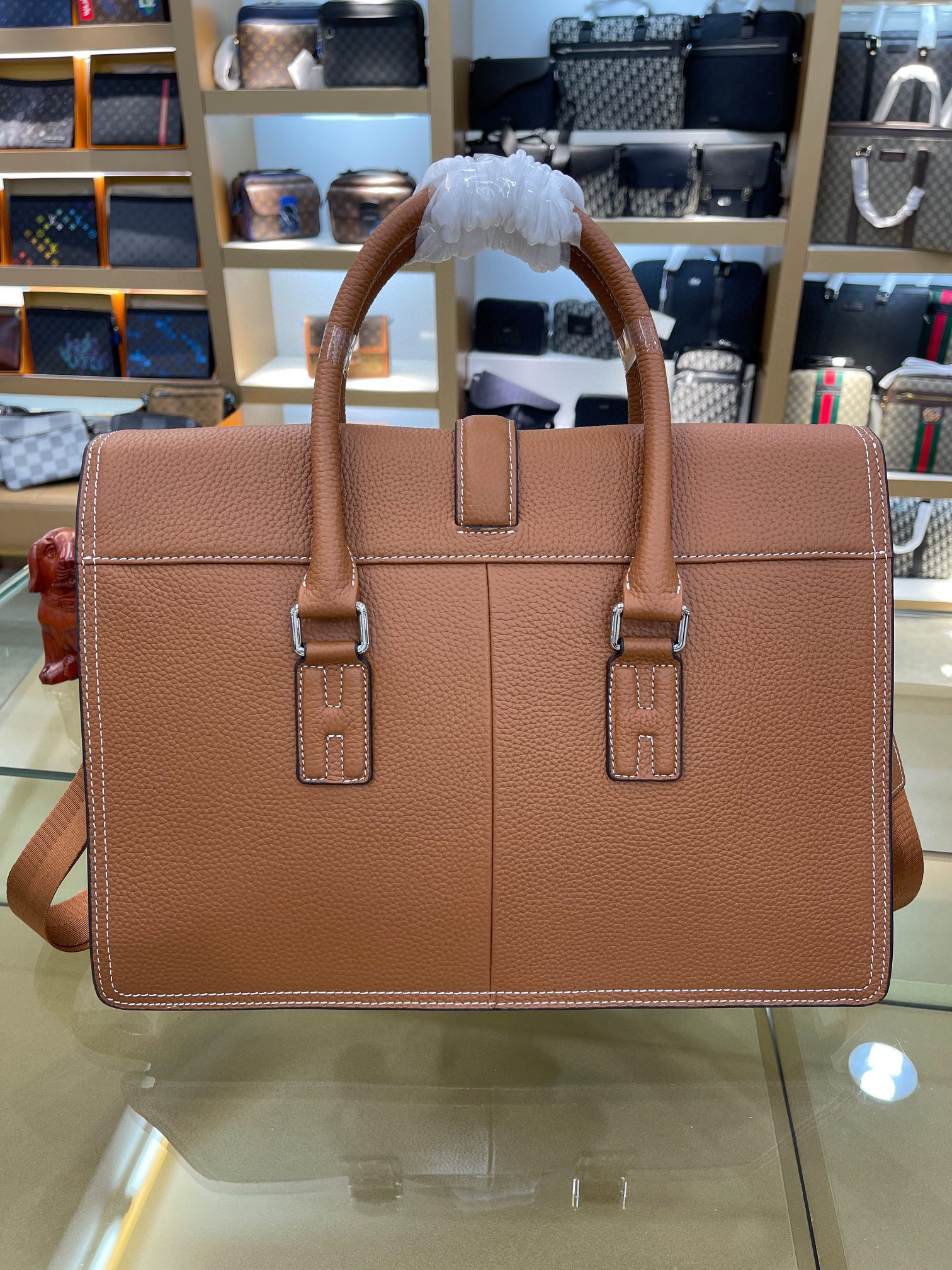 春季特惠90900 爱马仕男士公文包6010-1