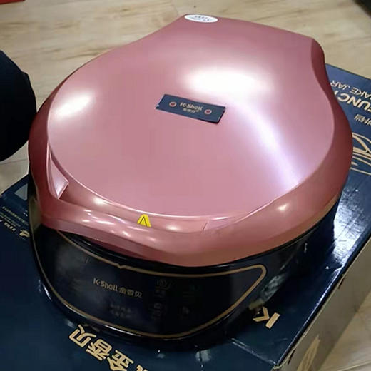 【129元/台】金香贝832玫瑰金电饼铛32寸（1116357） 商品图0