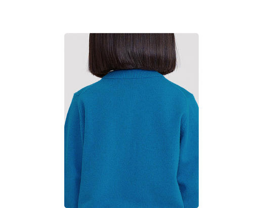 江南布衣婴童  22年春款新品  短款开襟羊绒衫  1MB3D1140 商品图12