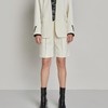 一粒扣起梗短西裤 商品缩略图0