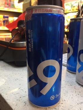 大于等于9轻卡气泡酒夏日白桃味330ml