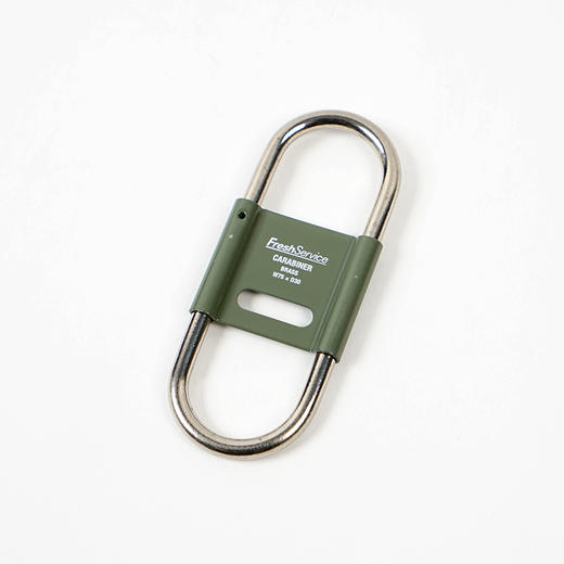 FreshService CARABINER KEYRING 机能不锈钢钥匙扣 钥匙环 商品图2