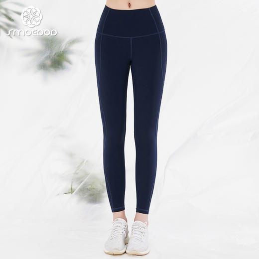 水沐伊朵裸感瑜伽九分裤6305 商品图0