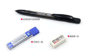 辉柏嘉考试涂卡铅笔铅笔考试答题卡专用笔涂卡铅笔2ь高考中考电脑读卡填涂笔套装学生用自动铅笔