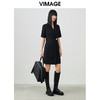 VIMAGE/纬漫纪春夏季新款干练帅气修身A字西装连衣裙V1707326 商品缩略图1