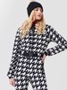 Perfect Moment - Qanaq One Piece - Houndstooth - Black/Snow White 女装 连体滑雪服 黑白色 商品缩略图2