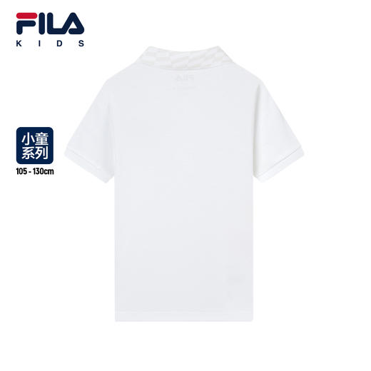小斐乐儿童t恤2022夏季新款小童男童Polo衫K11B221178FWT 商品图1