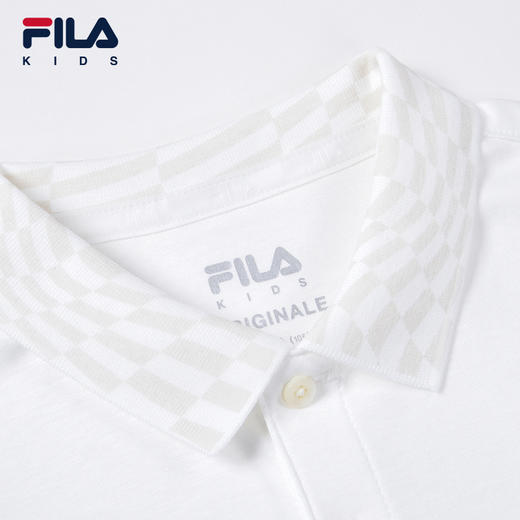 小斐乐儿童t恤2022夏季新款小童男童Polo衫K11B221178FWT 商品图2