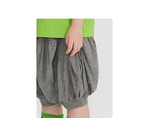 江南布衣婴童   22年春装新品短裤  1MBE01660 商品图4