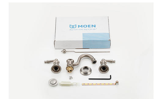 摩恩峻溪八寸面盆龙头TS418BN+9000MCL 商品图11