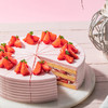【酸甜可口】烈焰莓莓下午茶，甜润草莓+草莓味奶油 原味蛋糕胚（常德） 商品缩略图2