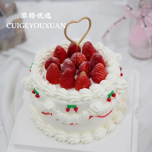 复古草莓蛋糕 商品图1