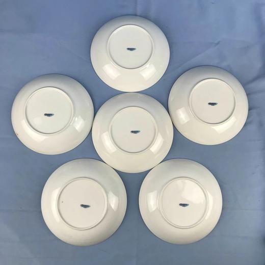 日本Onada金边白瓷餐盘 6枚装 原盒保留 实物见视频 商品图2