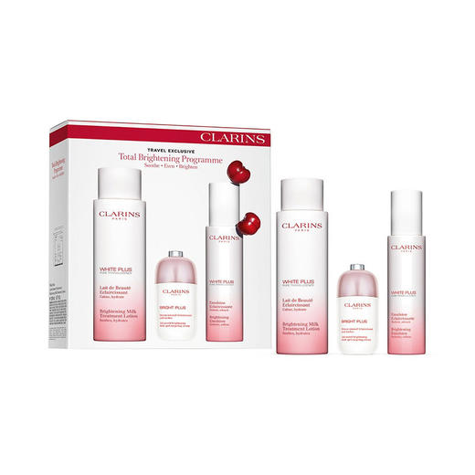 【中欧班列精选】法国Clarins/娇韵诗透亮焕白三件套（200ml+75ml+50ml ） BF 商品图0