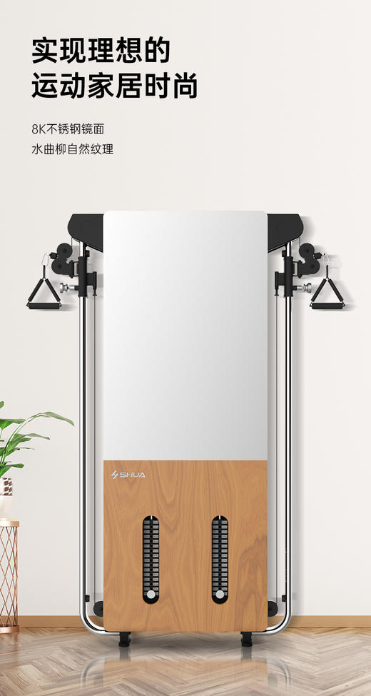 舒华G699健身器材多功能壁挂式综合训练器械 商品图5