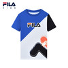 小斐乐2022夏季新款男小童薄款透气印花运动短袖T恤K11B221128FPT 商品缩略图0