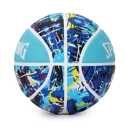斯伯丁街头涂鸦七号球成人室内外耐磨水泥地比赛训练篮球84-373Y 商品图3