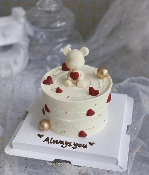 小熊蛋糕2（4寸＋，小尺寸更好看） 商品图0